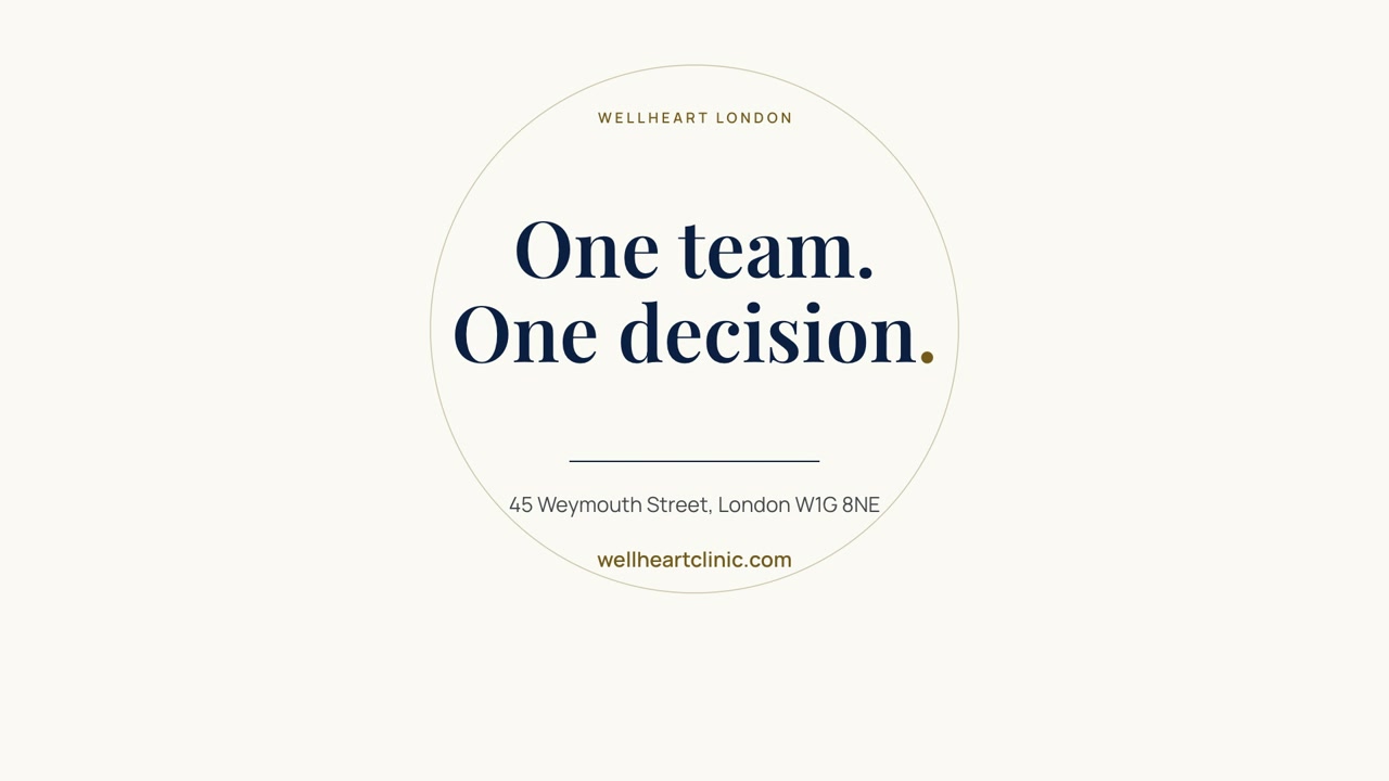 WellHeart London film: One team. One decision.